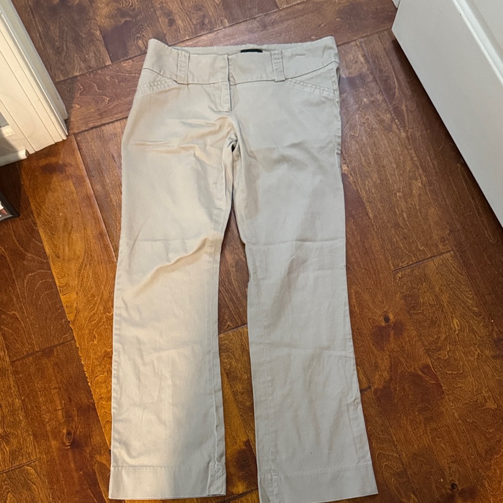 The Limited Tan Drew Fit Pants
